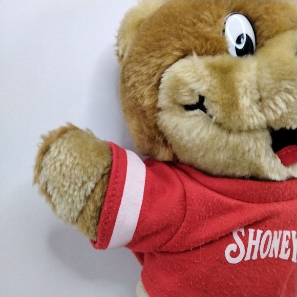 SHONEY’S SHONEY BEAR 2000s Vintage Restaurant Advertisement Teddy Bear Plush 13" - Picture 11 of 12